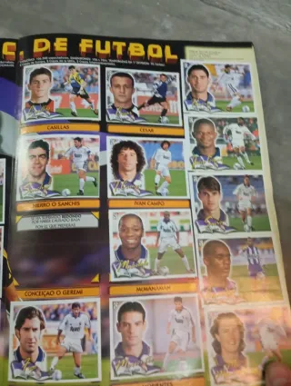Colección Cromos Liga 2000-2001
