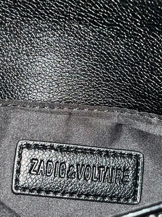 Bolsa Zadig & Voltaire preta e dourada
