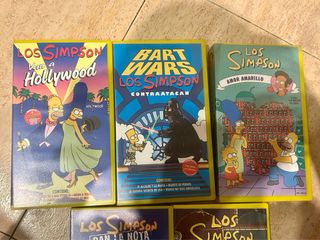 Pack 5 VHS Los Simpson (Español)