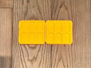 Custodia Gialla per Schede Gioco Nintendo Switch