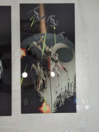 Pack 2 Pósters Cristal Star Wars (Edición Oficial