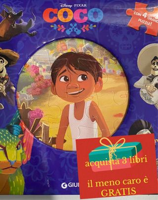 Coco Disney Libro puzzle