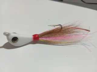 Jig Banana 21g con Bucktail