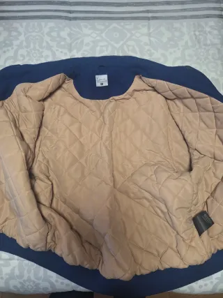 Chaqueta Varsity Kani Azul y Blanco