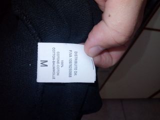 Felpa con cappuccio nera con zip