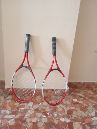 Raquetas de tenis como nuevas