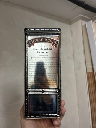 Caja Metálica Chivas Regal Wildlife Collection