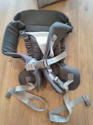 Mochila Portabebés Gris Ergonómica