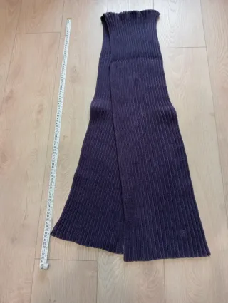 Bufanda morada para hombre