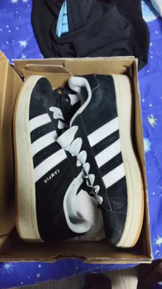 Scarpe Adidas Campus Uomo Nere