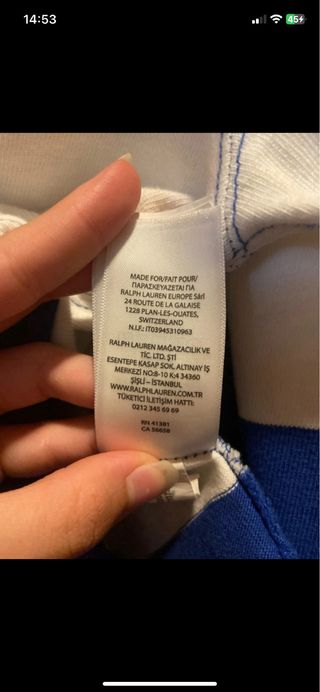 Polo Ralph Lauren Camiseta Manga Larga Rayas