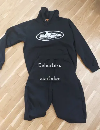 Conjunto Chándal Corteiz Negro