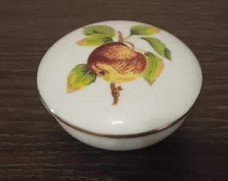 CAJA DE BARATIJAS DE PORCELANA FINA, SAXONY