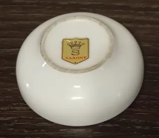 CAJA DE BARATIJAS DE PORCELANA FINA, SAXONY
