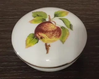 CAJA DE BARATIJAS DE PORCELANA FINA, SAXONY