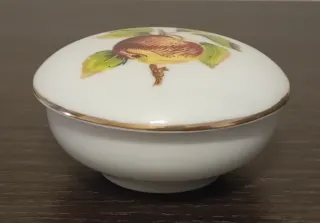 CAJA DE BARATIJAS DE PORCELANA FINA, SAXONY