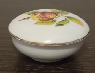 CAJA DE BARATIJAS DE PORCELANA FINA, SAXONY