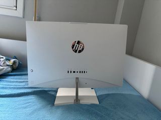 Ordenador HP Oficina Gris y Blanco