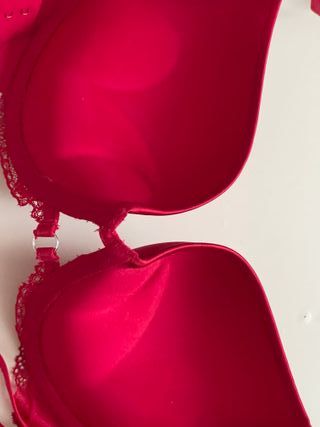 Conjunto Lenceria Primark Rojo Talla S