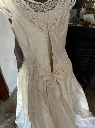 Vestido de Novia y Velo Talla 36/38