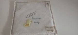 Telo accappatoio neonato cotone 100%