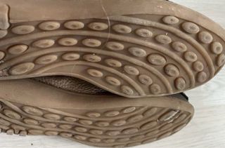 Mocasines dorados/plateados mujer talla 39