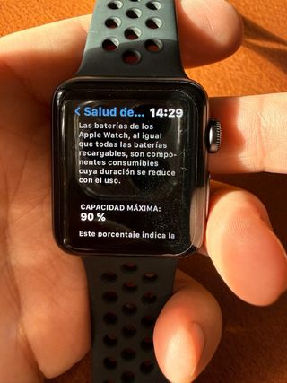 Apple Watch S3 Nike 38mm Negro/Gris