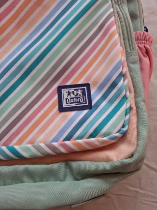Mochila Oxford Multicolor Rayas
