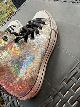Converse All Star Argentate Glitter