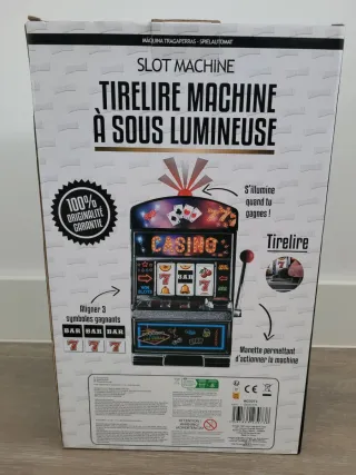 Hucha Máquina Tragaperras Casino Las Vegas