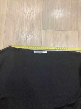 Jersey Adolfo Dominguez Negro Manga Larga