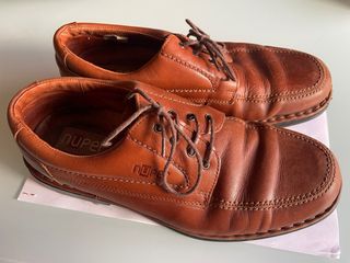 Náuticos piel Nuper marrones
