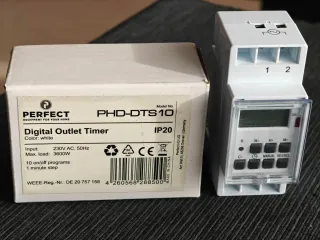 Temporizador Digital Carril DIN