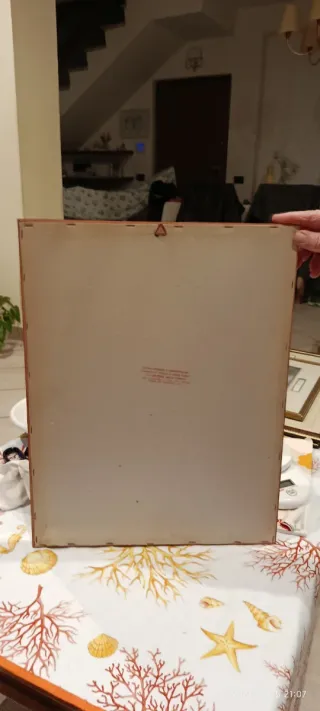 Stampa paesaggio invernale 44.5x34.5cm