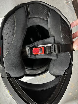 Casco Modular Nava Talla S Negro Amarillo