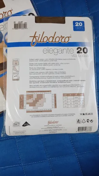 Collant Filodoro 20 den misura M Confezione3pezzi