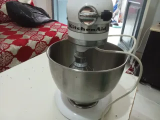 Robot Pâtissier KitchenAid Blanco