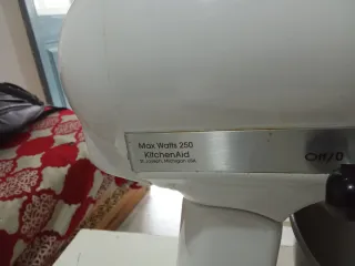 Robot Pâtissier KitchenAid Blanco