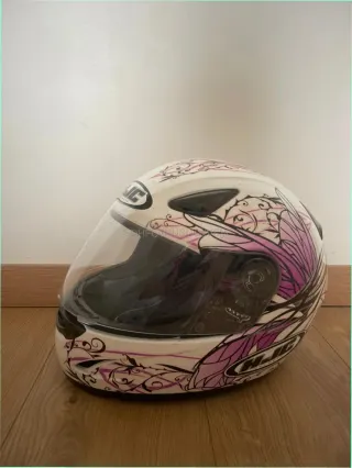Casco Bicicleta Diseño Mujer Flores