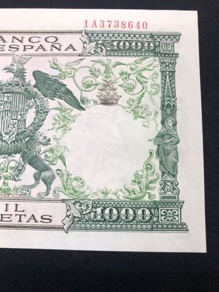 Billete 1000 Pesetas 1957 El Banco de España