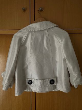 Casaco cinoche- cor pérola