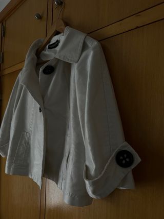 Casaco cinoche- cor pérola