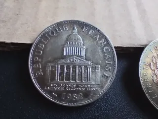 2 Monedas 100 Francos Plata 900 (1982-1983)