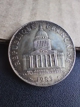 2 Monedas 100 Francos Plata 900 (1982-1983)