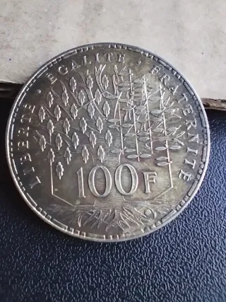 2 Monedas 100 Francos Plata 900 (1982-1983)