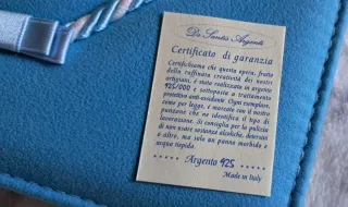 Álbum fotos, ángel de plata tercipelo azul celeste