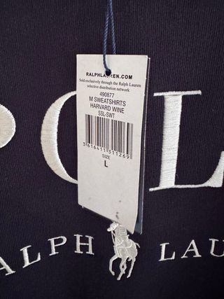 Sudadera Polo Ralph Lauren Talla L