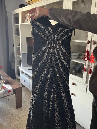 Vestido de fiesta Sonia Peña bordado