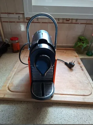 Cafetera Nespresso Cápsulas Naranja