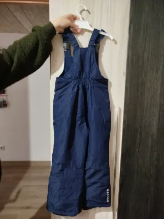 Mono de nieve para niño/a azul.